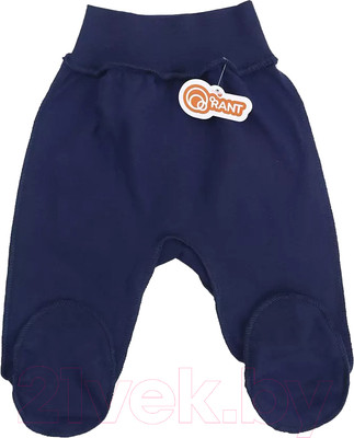 Ползунки Rant С закрытыми ножками / 3369-56 (темно-синий, р.56)