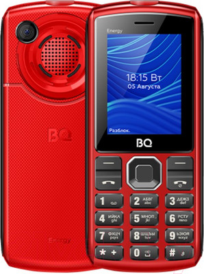 Мобильный телефон BQ Energy BQ-2452 (красный/черный)