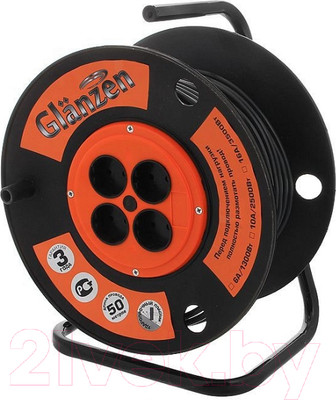 Удлинитель на катушке Glanzen EB-50-008