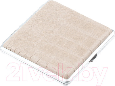 Портсигар S.Quire 21-9396BBg-MC (серый/бежевый)