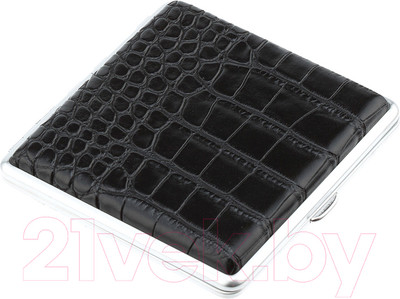 Портсигар S.Quire 21-9396Bl-MC (черный)