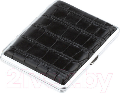 Портсигар S.Quire 21-7495Bl-MC (черный)