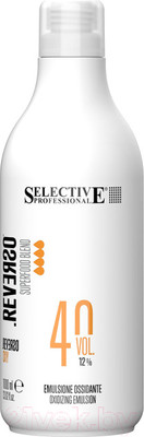Эмульсия для окисления краски Selective Professional Superfood Reverso Oxy 12% 40vol (1л)
