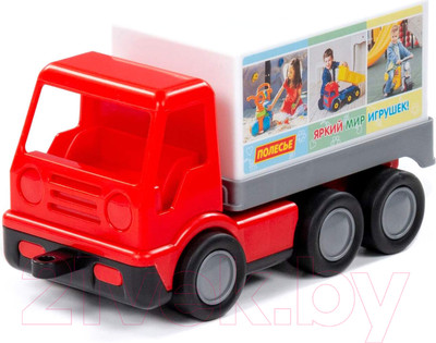 Фургон игрушечный Полесье Базик трехосный / 92274