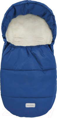 Конверт детский Amarobaby Snowy Travel / AMARO-6102-TSI (темно-синий)