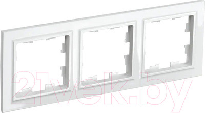 Рамка для выключателей и розеток IEK Brite BR-M32-K01 (белый)