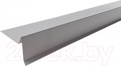 Планка торцевая Технониколь Для гибкой черепицы RAL 7004 (серый)