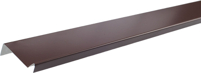 Планка примыкания Технониколь Примыкания полиэстер RAL 8017 / 569074 (коричневый)