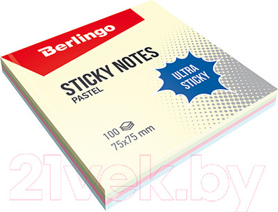 Блок для записей Berlingo LSn_39601 (ассорти)