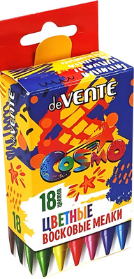 Восковые мелки deVente Cosmo / 8077815 (18цв)