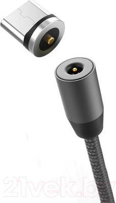 Кабель Denmen D09E 3в1 (черный)