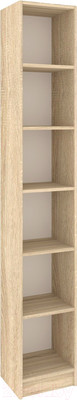 Стеллаж Кортекс-мебель Бинго 30x202 (дуб сонома)
