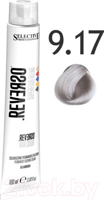 Крем-краска для волос Selective Professional Reverso Superfood 9.17 / 89917 (100мл, очень светлый блондин дайкон)