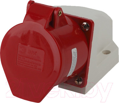 Розетка ЭРА 125 3Р+РЕ+N 32А 380В IP44 / Б0032879