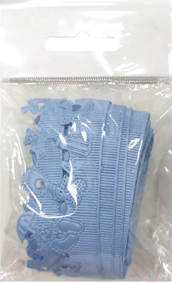 Тесьма декоративная No Brand Детская / 2304-2А (3м, голубой)