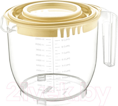 Емкость для взбивания Эльфпласт EP459 (кремовый)