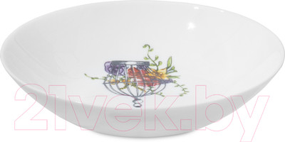 Тарелка столовая глубокая Luminarc Flore Q9907