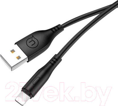 Кабель Usams Lightning / SJ266USB01 (1м, черный)