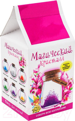 Набор для выращивания кристаллов Волшебный кристалл Магический кристалл Магия цветов / m5