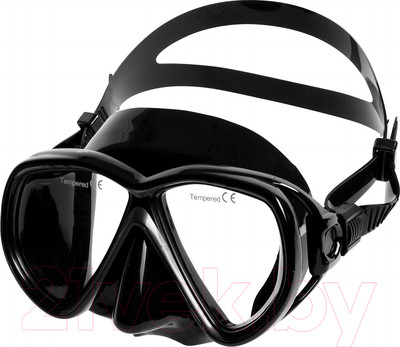 Маска для плавания IST Sports Martinique / МK-75BS (черный силикон)