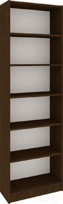 Стеллаж Кортекс-мебель Бинго 60x202 (венге)