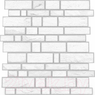 Панель ПВХ Регул Самоклеящаяся Эффект плитка Каменная (471x471x3мм)