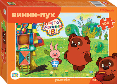 Пазл Step Puzzle Винни Пух / 82034 (104эл)