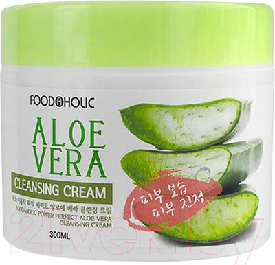 Крем для лица FoodaHolic Cleansing Cream Очищающий с экстрактом алоэ (300мл)