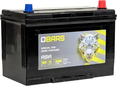Автомобильный аккумулятор BARS Asia 100 JR / 090 141 09 0 L (100 А/ч)