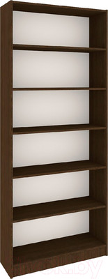 Стеллаж Кортекс-мебель Бинго 80x202 (венге)