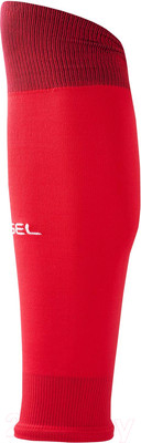 Гетры футбольные Jogel Camp Basic Sleeve Socks / JC1GA0223.R2 (р-р 43-45, красный/белый)