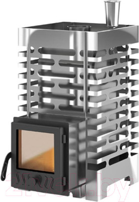 Печь-каменка Везувий Aston 16 Inox стекло