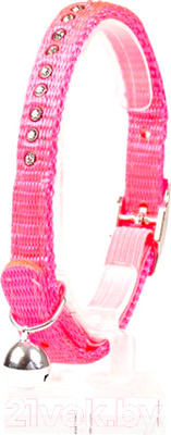 Ошейник Duvo Plus Стразы / 11157/pink