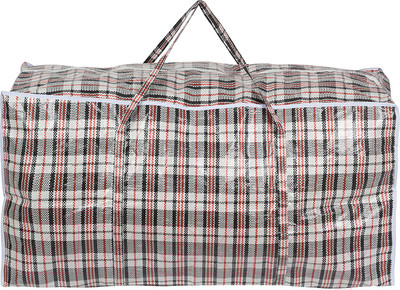 Сумка хозяйственная Рыжий кот Клетка / 8578