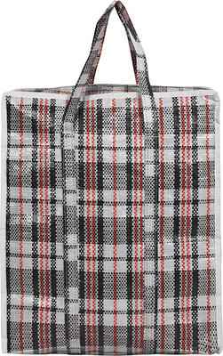 Сумка хозяйственная Рыжий кот Клетка / 8581