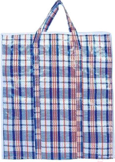 Сумка хозяйственная Рыжий кот Клетка / 8580