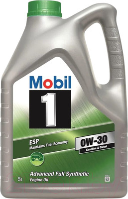 Моторное масло Mobil 1 ESP 0W30 / 153369 (5л)