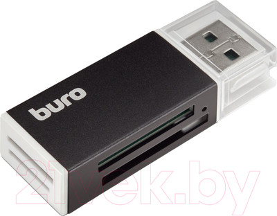 Картридер Buro BU-CR-3104 (черный)