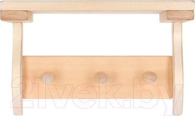 Вешалка-полка для бани Банные Штучки 32414