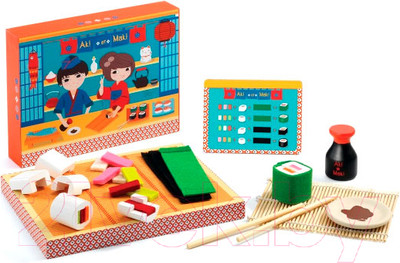 Набор игрушечных продуктов Djeco Суши / 06537