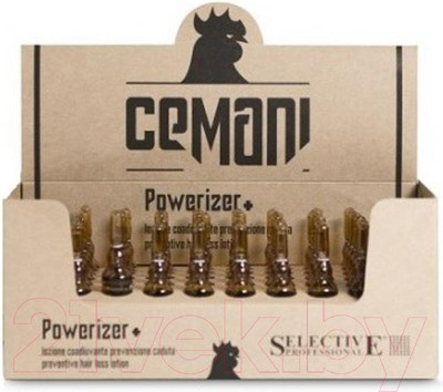 Лосьон для волос Selective Professional Против выпадения Powerizer Lotion For Man Cemani / 78313 (60x8мл)