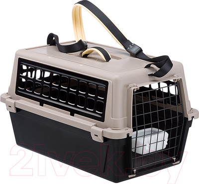 Переноска для животных Ferplast Atlas 10 Trendy Plus / 73027099 (черный)