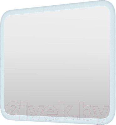 Зеркало Пекам Marta 60x50 / marta-60x50scl (с подсветкой, сенсором на прикосновение и часами)