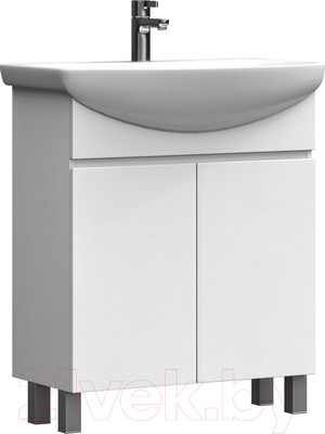 Тумба под умывальник Vigo Wing 700-2-0 (белый)