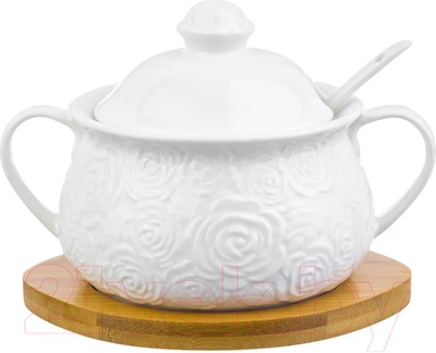 Сахарница Elan Gallery Розы / 540290