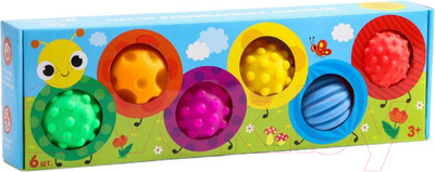 Развивающий игровой набор Крошка Я Мячики Гусеница / 6579811