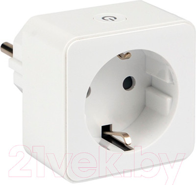 Умная розетка EKF Сonnect Wi-Fi / RCS-1-WF (белый)