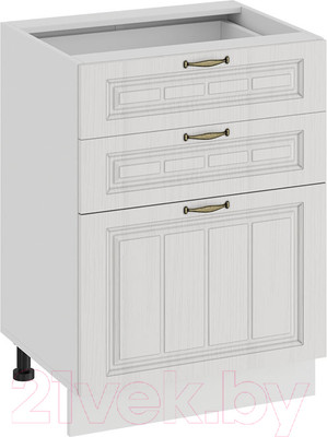 Шкаф-стол кухонный ТриЯ Лина 1Н6Я3 (белый)