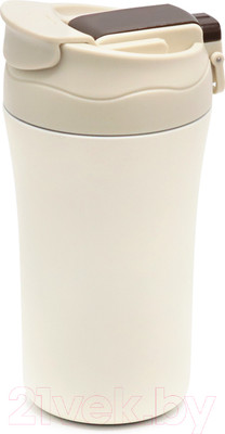 Термокружка No Brand Molly / 5031.01 (белый)