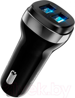 Зарядное устройство автомобильное Hoco Z40 (черный)